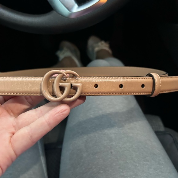 Beige Gucci belt. Size 95 (American size 10). - Picture 3 of 10